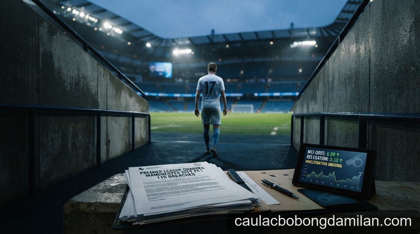 Manchester City vi phạm quy định tài chính: Tác động đến vị thế tại Premier League và thị trường cá cược